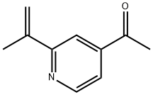 Ethanone, 1-[2-(1-methylethenyl)-4-pyridinyl]- (9CI) Structure