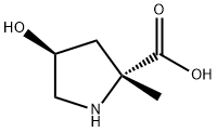 D-프롤린,4-하이드록시-2-메틸-,트랜스-(9CI) 구조식 이미지
