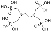 Ethylenebis(nitrilodimethylene)tetraphosphonic acid Structure