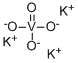 POTASSIUM ORTHOVANADATE Structure