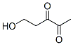2,3-Pentanedione, 5-hydroxy- (9CI) Structure