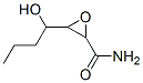 Oxiranecarboxamide, 3-(1-hydroxybutyl)- (9CI) Structure