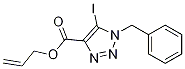 allyl 1-benzyl-5-iodo-1H-[1,2,3]triazole-4-carboxylate 구조식 이미지