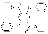 2,5-Bisanilinoterephthalic acid diethyl ester Structure