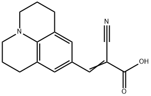 9-(2-CARBOXY-2-CYANOVINYL)JULOLIDINE Structure