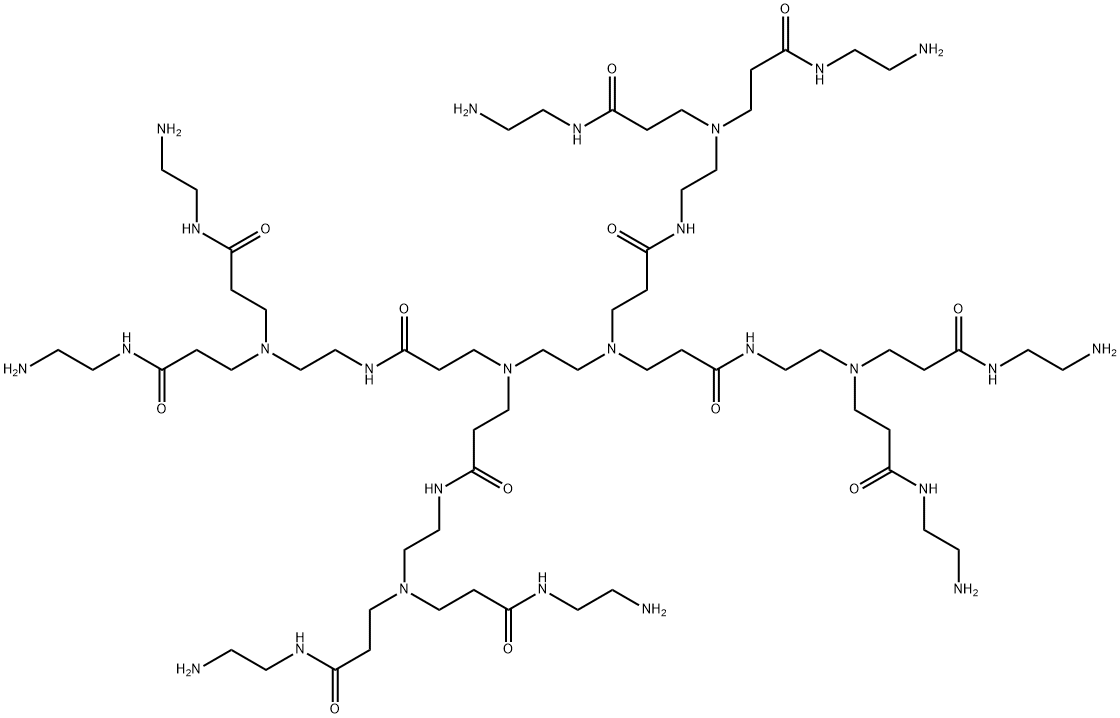 STARBURST(R) (PAMAM) DENDRIMER, GENERATION 1 Structure