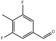 3,5-Difluoro-4-methylbenzaldehyde Structure