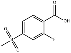 142994-04-5 2-Fluoro-4-(methylsulfonyl)benzoic Acid