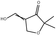 3(2H)-Furanone, dihydro-4-(hydroxymethylene)-2,2-dimethyl- (9CI) 구조식 이미지
