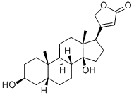 DIGITOXIGENIN 구조식 이미지