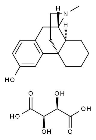 Dextrorphan Tartrate Structure