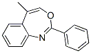 5-메틸-2-페닐-3,1-벤족사제핀 구조식 이미지