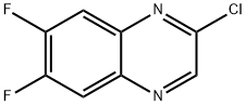 2-chloro-6,7-difluoroquinoxaline 구조식 이미지