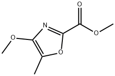 2-옥사졸카르복실산,4-메톡시-5-메틸-,메틸에스테르 구조식 이미지