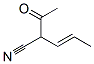 3-Pentenenitrile, 2-acetyl- (9CI) Structure