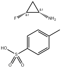 (1R,2S)-Fluorocyclopropylamine tosylate 구조식 이미지
