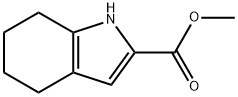 1H-Indole-2-carboxylic acid, 4,5,6,7-tetrahydro-, Methyl ester Structure