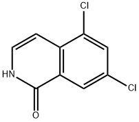 5,7-Dichloro-isoquinolin-1-ol Structure