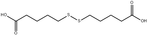 Pentanoic acid, 5,5'-dithiobis- (9CI) Structure