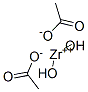 bis(acetato-O)dihydroxyzirconium  Structure