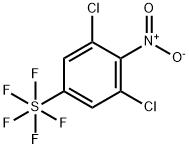 2,6-Dichloro-4-(pentafluorosulfur)nitrobenzene Structure