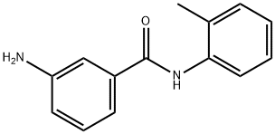 3-amino-N-(2-methylphenyl)benzamide Structure