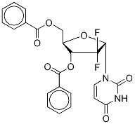 1'-Epi 2',2'-Difluoro-2'-deoxyuridine 3',5'-Dibenzoate 구조식 이미지