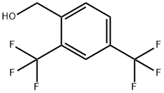 2,4-BIS(TRIFLUOROMETHYL)BENZYL ALCOHOL Structure