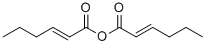 2-HEXENOIC ANHYDRIDE Structure