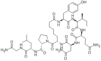 DEAMINO-DICARBA-OXYTOCIN Structure