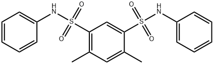 1,3-XYLYLENE-4,6-BIS(SULFANILIDE) Structure