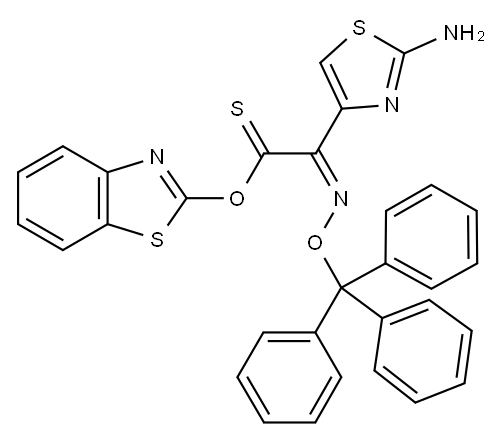 143183-03-3 (Benzothiazol-2-yl)-(Z)-2-trityloxyimino-2-(2-aminothiazole-4-yl)-thioacetate