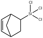 NORBORNENYLETHYLTRICHLOROSILANE 구조식 이미지