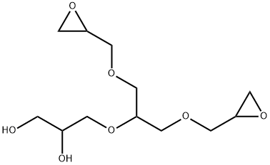 3-(bis(glycidyloxymethyl)methoxy)-1,2-propanediol 구조식 이미지