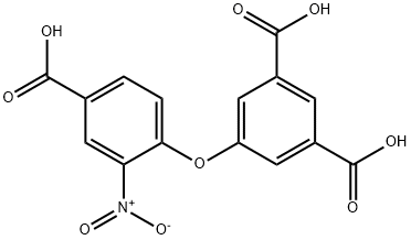 5-(4-CARBOXY-2-NITROPHENOXY)ISOPHTHALIC ACID Structure