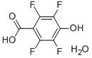 2,3,5,6-TETRAFLUORO-4-HYDROXYBENZOIC ACID HYDRATE Structure