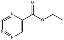 1,2,4-Triazine-5-carboxylicacid,ethylester(9CI) Structure