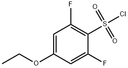 4-Ethoxy-2,6-difluorobenzenesulfonyl chloride Structure