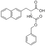 Cbz-3-(2-Naphthyl)-D-alanine Structure