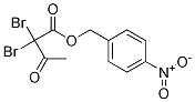 Butanoic acid, 2,2-dibroMo-3-oxo-, (4-nitrophenyl)Methyl ester 구조식 이미지