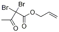 Butanoic acid, 2,2-dibroMo-3-oxo-, 2-propenyl ester Structure