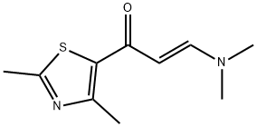 3-(Dimethylamino)-1-(2,4-dimethyl-1,3-thiazol-5-yl)prop-2-en-1-one Structure