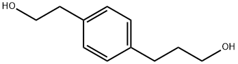 3-[4-(2-HYDROXY-ETHYL)-페닐]-PROPAN-1-OL 구조식 이미지