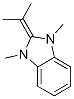 Benzimidazoline,2-isopropylidene-1,3-dimethyl- Structure