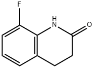 8-FLUORO-3,4-DIHYDRO-1H QUINOLIN-2-ONE Structure