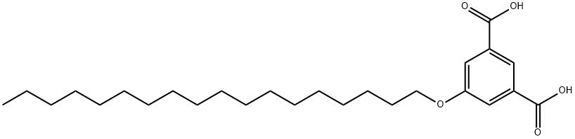 5-옥타데실옥시아이소프탈산Octadecyloxyisophthalic acid 구조식 이미지