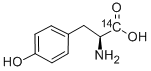 L-TYROSINE, [1-14C]- Structure