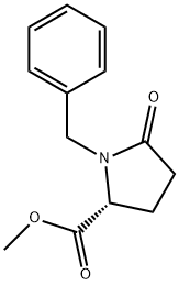 (R)-METHYL 1-BENZYL-5-OXOPYRROLIDINE-2-CARBOXYLATE Structure