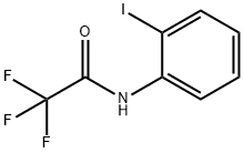 AcetaMide, 2,2,2-trifluoro-N-(2-iodophenyl)- 구조식 이미지