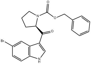 (R)-5-BROMO-3-[(1-METHYL-2-PYRROLIDINYL)METHYL]-1H-INDOLE 구조식 이미지